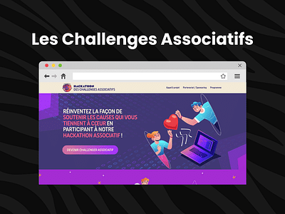 Les Challenges Associatifs - Website Creatie
