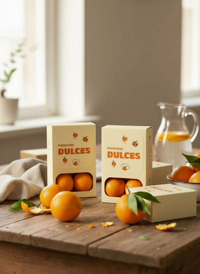 Naranjas Dulces- Branding y Packaging - Markenbildung & Positionierung