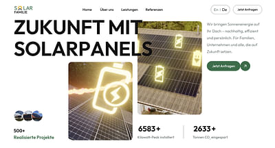 Landingpage - Webseitengestaltung