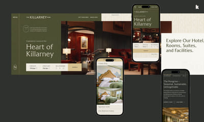 The Killarney Park Hotel - Website Redesign - Webseitengestaltung