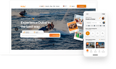 Guide in the City - Website Creation