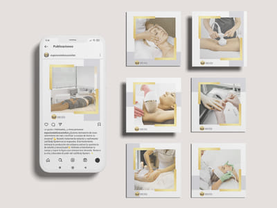 Feed atractivo de instagram - Ontwerp