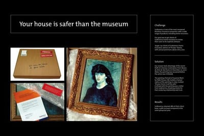 STOLEN PICASSO - Publicité