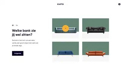 KATO: A lead-generating website. - Website Creatie