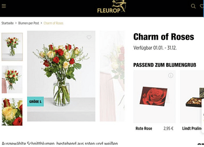 Projekt / Fleurshop - Marketing