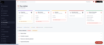 AI-assisted field operations app for a Swiss technical SME - Application web