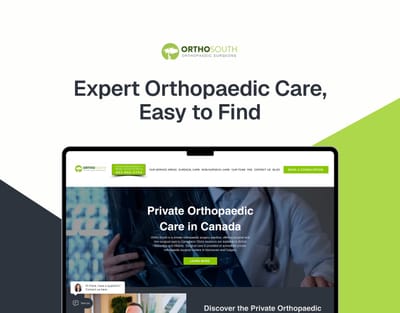 [Website] Private Orthopaedic Surgery Clinic - Website Creation