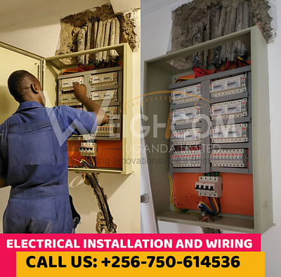 Trusted of all electrical contractors in Uganda - Advertising