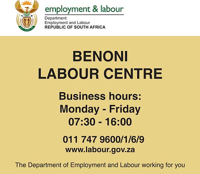 South African Department of Labor - Branding - Werbung