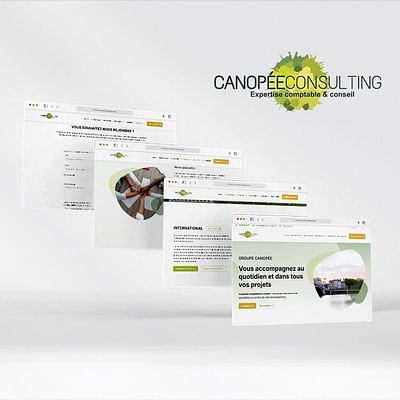 Site vitrine - Expert Comptable - Création de site internet