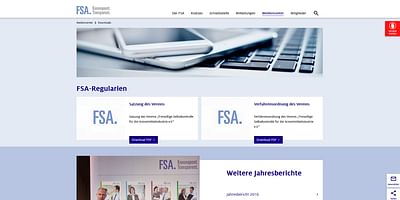 FSA Website Relaunch - Content-Strategie