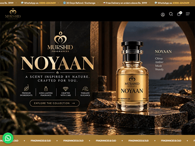 Murshid Fragrances: online store for an attar and oud house - Branding & Positioning