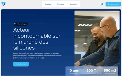 Refonte site internet Industrie - Creazione di siti web