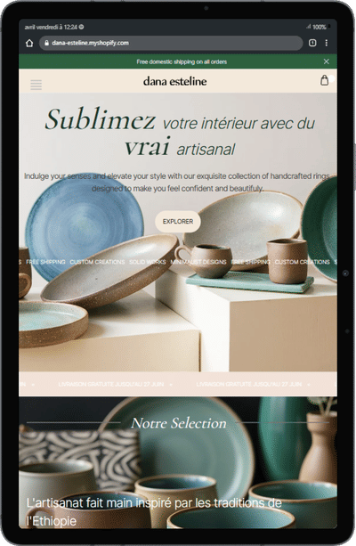 Dernier site livré - E-commerce