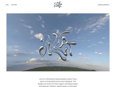 Jilla the jeweller - Webseitengestaltung
