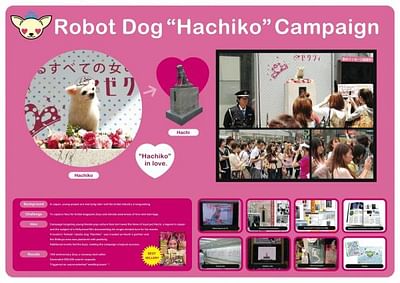 ROBOT DOG HACHIKO - Publicité