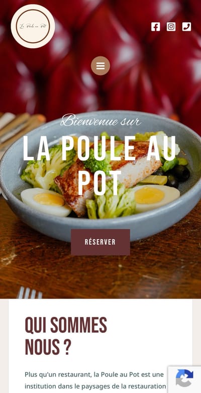 La poule au pot SEA - SITE INTERNET - Growth Marketing