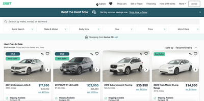 Scaling Auto E-commerce Platform - Web Application