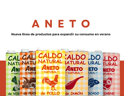 Nueva línea de productos - Aneto - Marketing