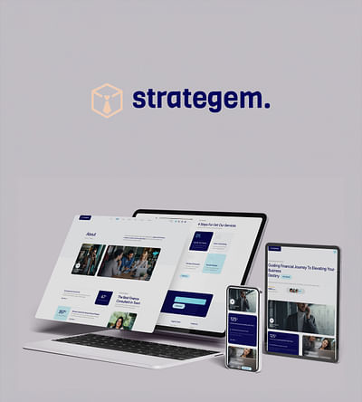 Strategem Website Design/Development - Website Creatie