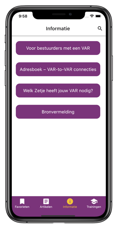 App en website die ondersteunt bij leiderschap en medezeggenschap - Mobile App