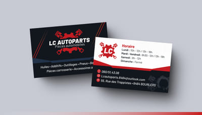 LC Autoparts - Identité Visuel - Ontwerp