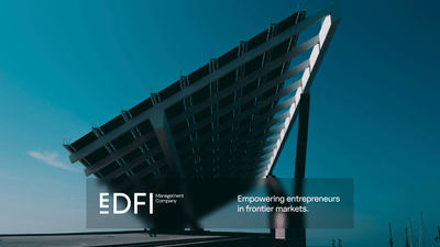 Brand strategy & creation for EDFI MC - Administration web