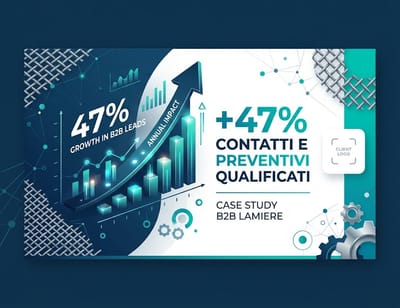B2B Lamiere: +47% di contatti e preventivi qualificati in 12 mesi - Référencement naturel