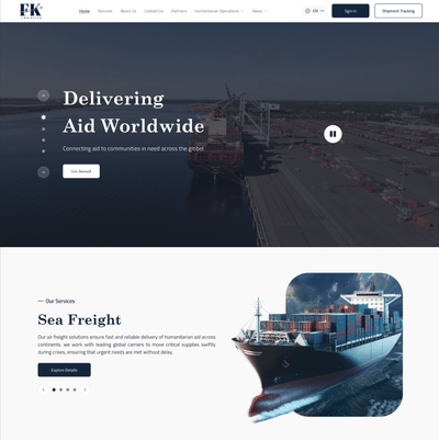 FKGroup website - Mobile App