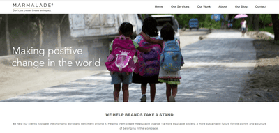 Transforming Marmalade Creatives’ Digital Presence - Website Creation