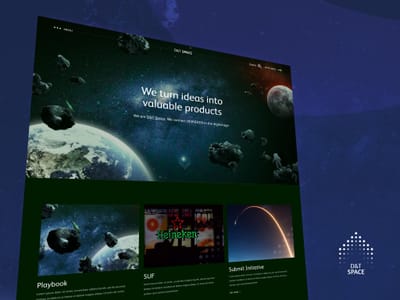 Heineken D&T Space Website - Website Creation