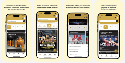 Application mobile : Le quartier général - App móvil