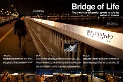 BRIDGE OF LIFE [image] - Advertising