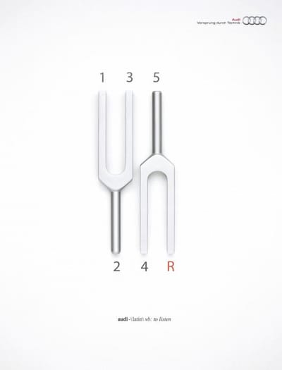 TUNING FORKS - Advertising