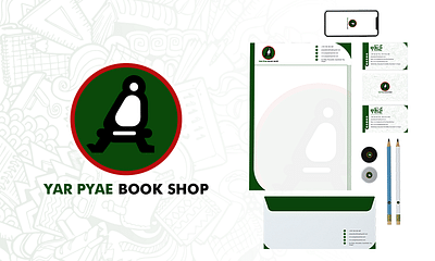 Stand Out with Visuals - Yar Pyae Book Shop - Image de marque & branding