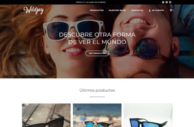 Creación de e-commerce para Wildjoy - E-commerce
