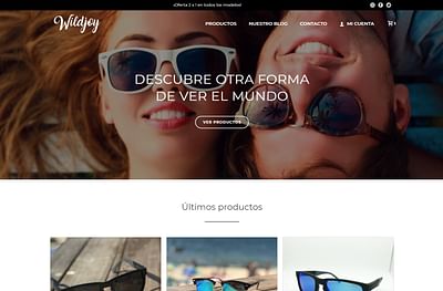 Creación de e-commerce para Wildjoy - E-commerce