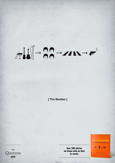 Life in five seconds, The Beatles - Publicité