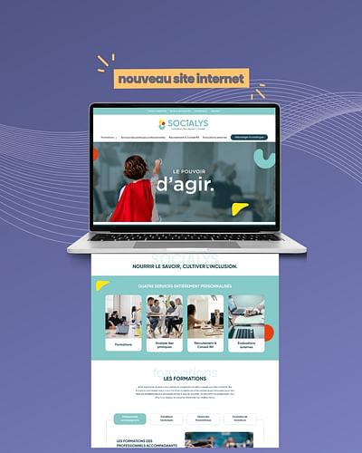 Refonte du site internet - Creación de Sitios Web