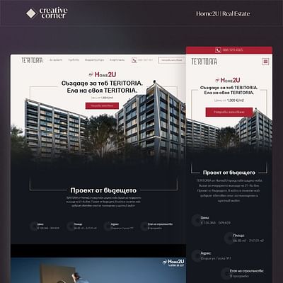 Real estate Website - Teritoria