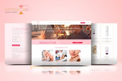 Esthetik Lab Medicina Estética - Création de site internet