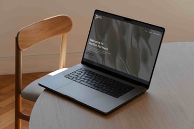 Proficit Partners — Logo, web design, development - Künstliche Intelligenz
