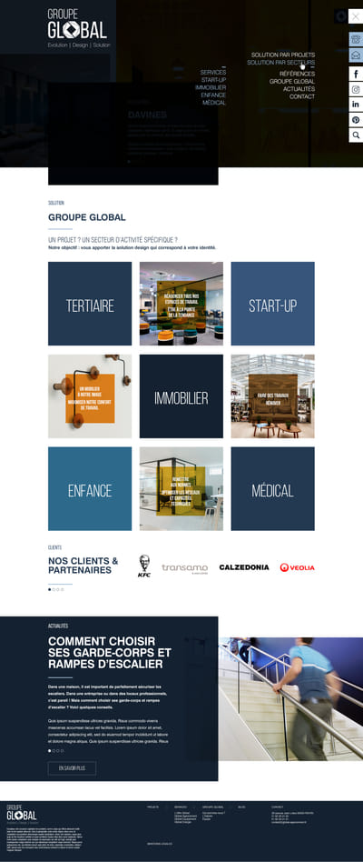 Immobilier, architecture et BTP - Design & graphisme