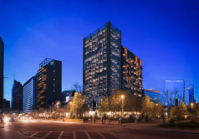 Render 3D Edificio - 3D
