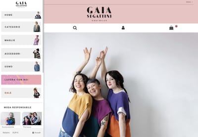 Nuova Navigazione Menu Mobile - UX - E-commerce