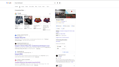 Tossakan Muay Thai: #1 on Google for "muay thai newport" - SEO