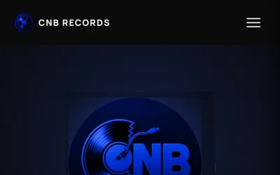 CNB Records Website - Website Creation