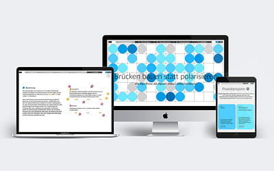 Bridging Algorithmen / Scrollytelling-Webseite - Web Application