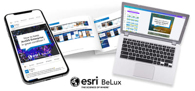Modèle de Carrousel pour Esri BeLux - Graphic Design