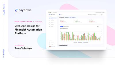 Web App for Financial Automation Platform - Développement de Logiciel